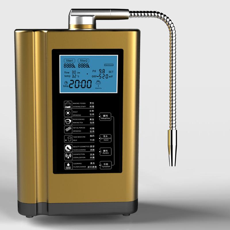 220V Alkaline Water Ionizer Hydrogen Generator Machine Purifier Produces  Alkaline Acid water Water Filter System For Home