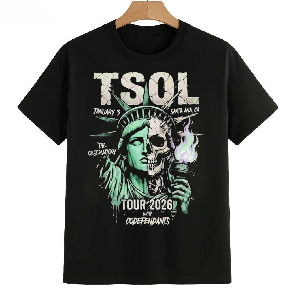 NEW TSOL Band Tour 2026 Heavy Cotton 5-XL T Shirt UR928 XL