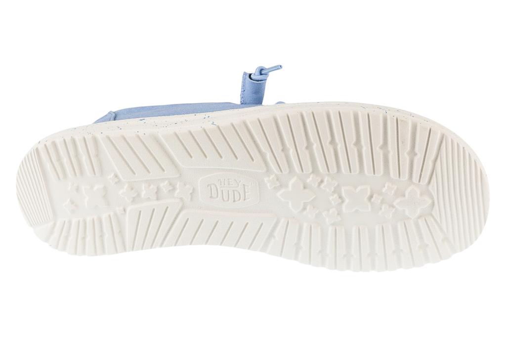 Hey Dude Wendy Stretch Canvas, Womens blue Sneakers