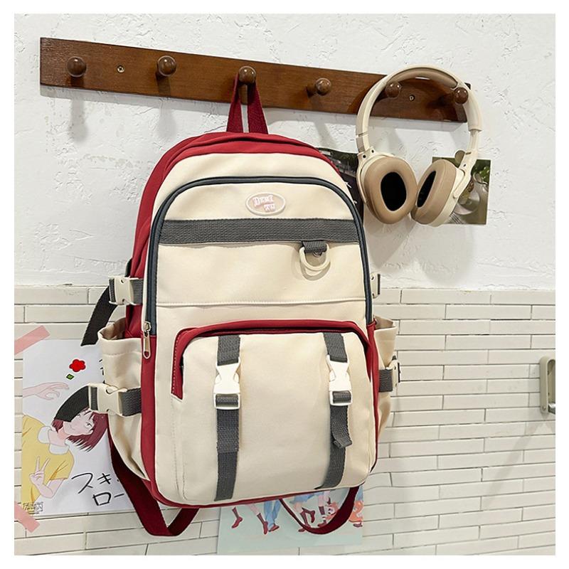 

Schoolbag Girl Junior High School Students High School Birthday Department Joker Large capacity College Backpack Girl Ins Cute Backpack .