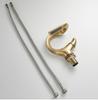 Bathroom Basin Faucets Single Handle Waterfall Taps Solid Brass Basin Mixers Taps S-shaped Design Water Taps