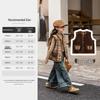 Girls' Reversible Plaid Lambswool Vest