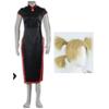 Uniforme Cosplay di Temari di Naruto Shippuden, Costume Completo da Kunoichi del Villaggio della Sabbia per Festa Anime