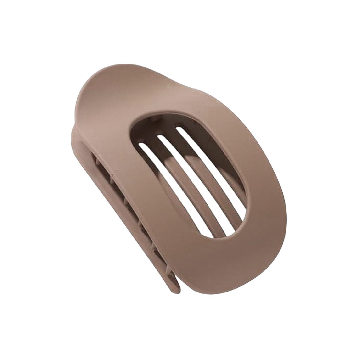 

Французская овальная заколка-краб для волос для женщин леопардовая матовая изогнутая плоская заколка для укладки акриловые лежачие аксессуары для волос новый дизайн