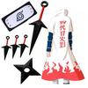 Uzumaki Akatsuki Cosplay Boys Girls Uzumaki Jacket Pants Headband Wig Props Child Uniform Kunai Halloween Costume