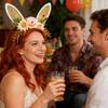 Easter Bunny Headband Adjustable Soft Glitter Cartoon Costume Decoration Adult Kids Party Favor Headband For Cosplay Photo Booth