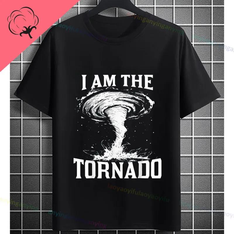 Cacciatore di tempeste Cacciatore di tornado Meteorologo Grafica divertente Maglietta Girocollo Manica corta Cotone Perfetta Per Tutte le Stagioni