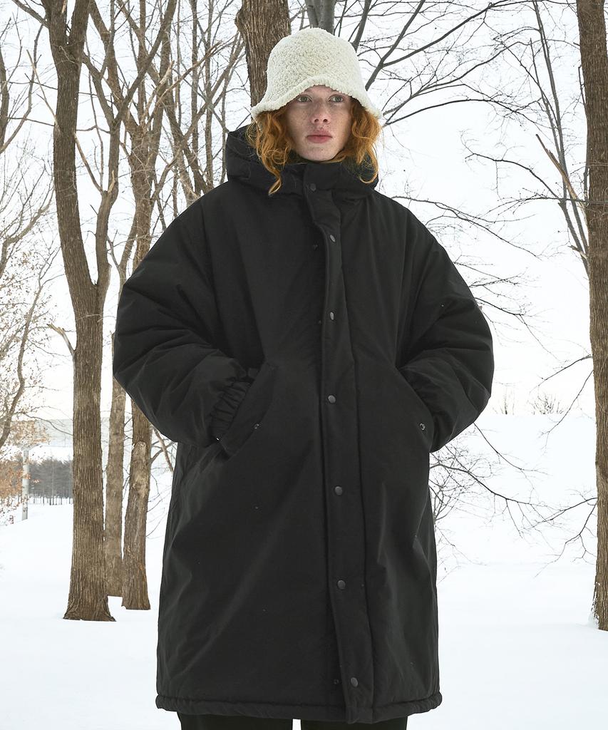 Fluke Adventure Fishtail Quilted Long Parka Fpj222 / 3 Colors