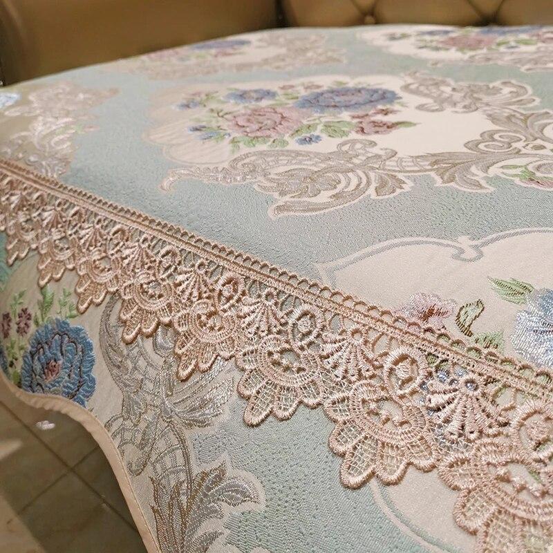 Jacquard Anti-slip Sofa Cover European Luxury Couch Cushion Living Room Decor Universal Sofa Protection