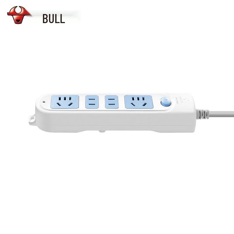 BULL GN-607 4-Outlet Power Strip