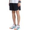 SAUCONY Solid Color Pocket Mid Waist Straight Leg Sports Shorts Men Shorts Black SC2239016-1