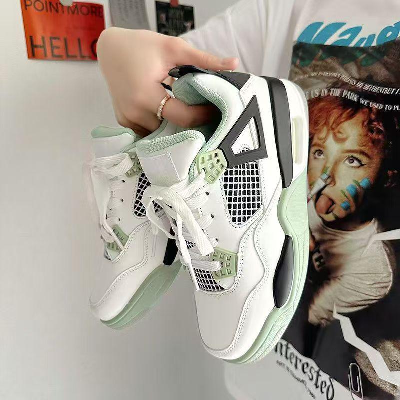 Hong Kong Style Unisex Chunky Sole Air Cushion Sneakers - Versatile Four Seasons Casual Running Shoes