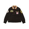 Ss22 Badge Work Jacket Men Jacket Black P22JK086