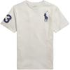 Polo FW24 Crew Neck Big Pony Logo T-Shirt Men T-Shirts Oatmeal 710697554-044