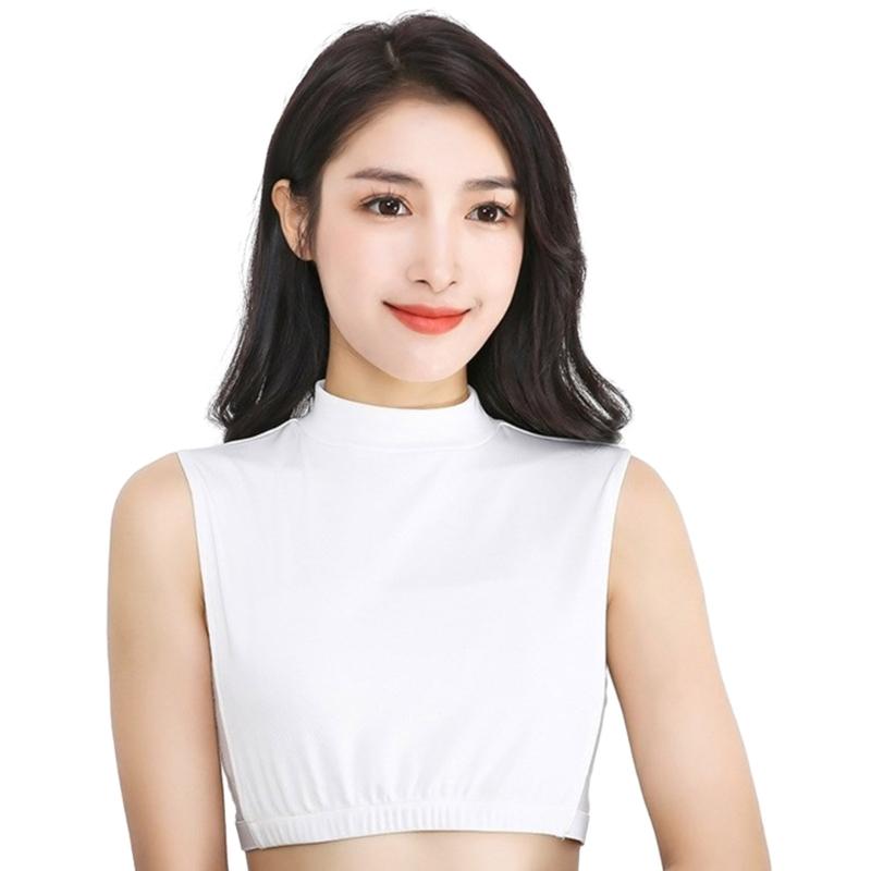 Women's Removable Half Top Collar Fashionable Half Top Blouse Accessory