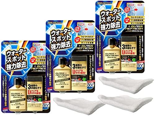 

Средство для ухода за стеклами Window Care Glass Refresh 80 мл с бонусом (3 штуки + 3 полотенца)