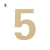 1Pcs Modern Hotel Home Sticker Address Self-adhesive Door Plate Number House Drawer Sign Gate Digits Door Numeral Plaque