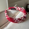 Hochwertiges rotes Neujahrs-Haarband für Damen, Retro-Haarspange, Weihnachts-Haarband Haarschmuck
