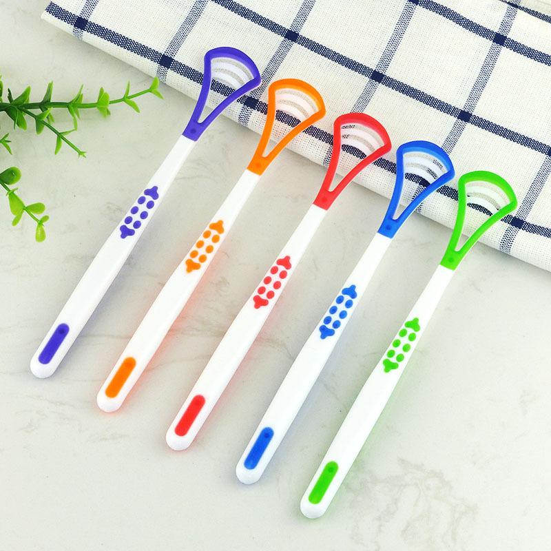 Adult Double-sided Tongue Scraper for Removing Bad Breath