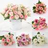 Elegant Silk Rose Artificial Flower For Home Decor And Wedding Arrangements