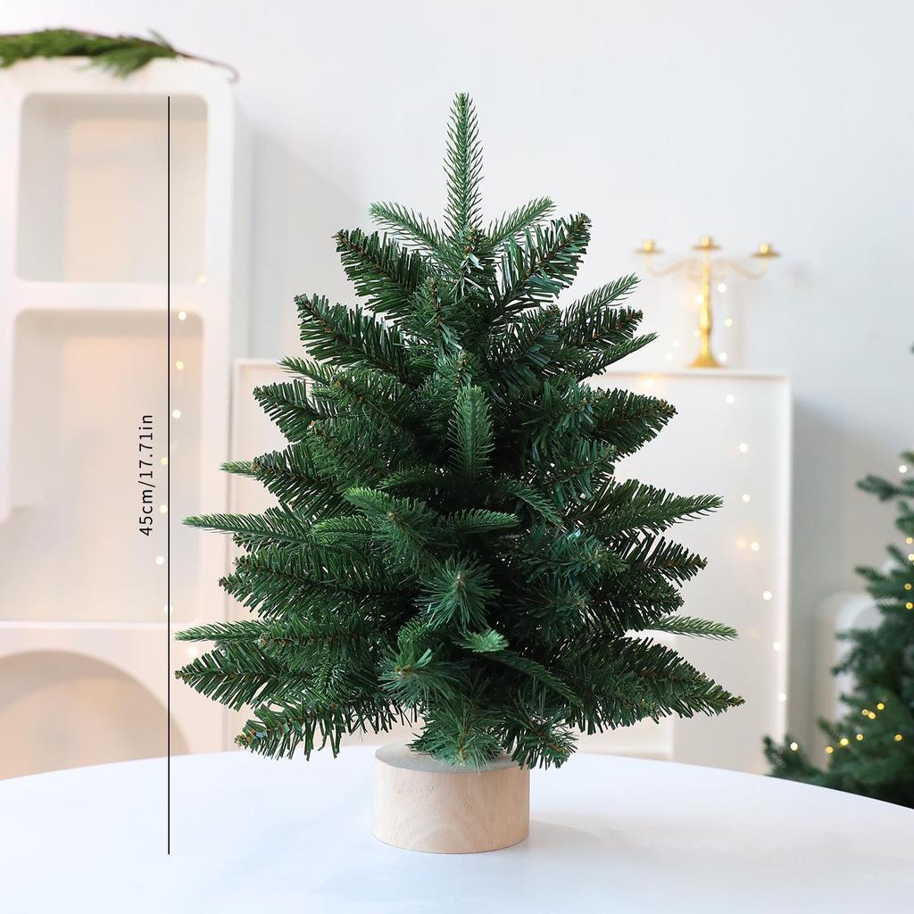 Shengyuan PE/PVC Pointed Christmas Tree Ornament for Desktop or Window Display