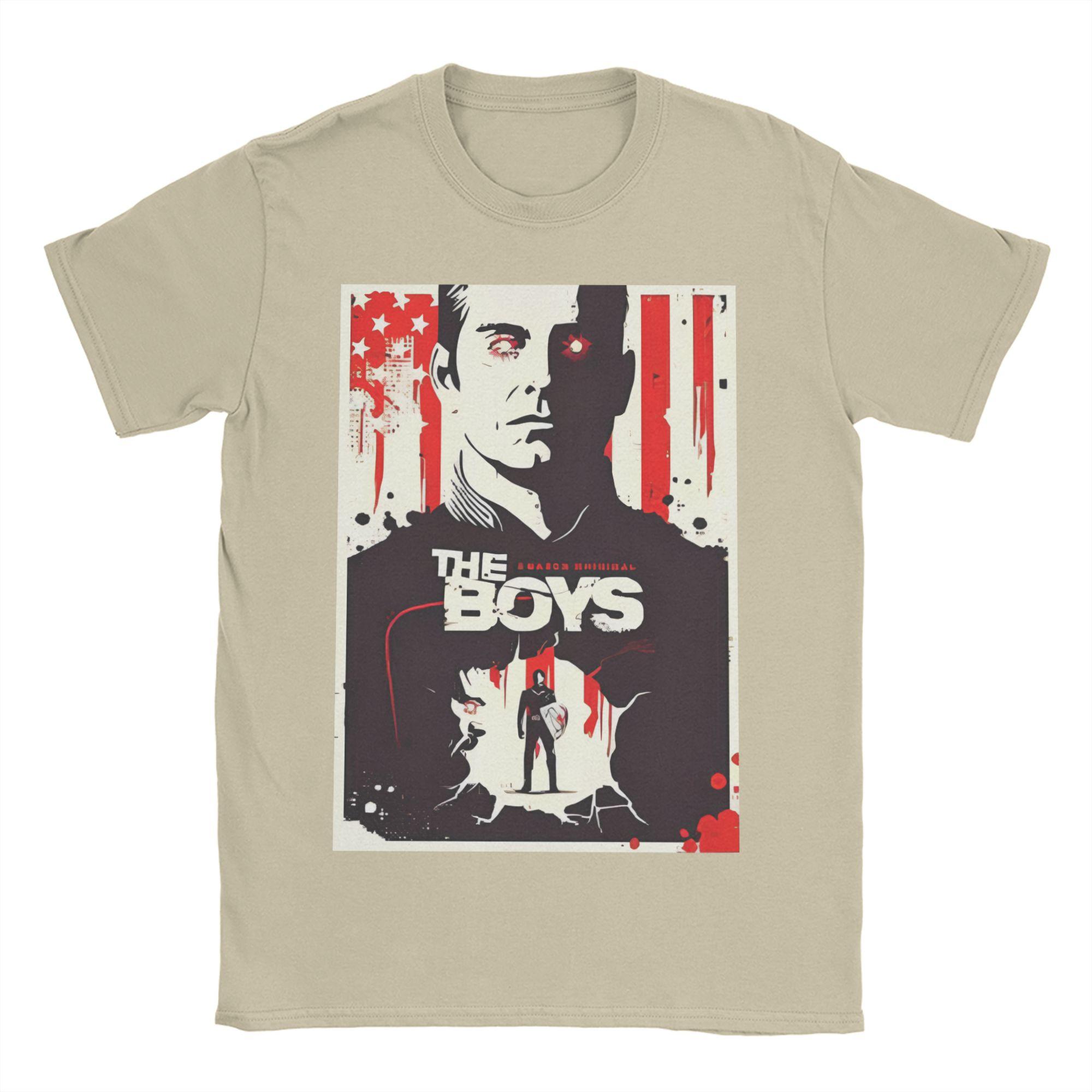 

Unisex Womens TShirt The Boys Funny Pure Cotton Tees Short Sleeve T Shirts Round Neck Clothing Graphic Printed S