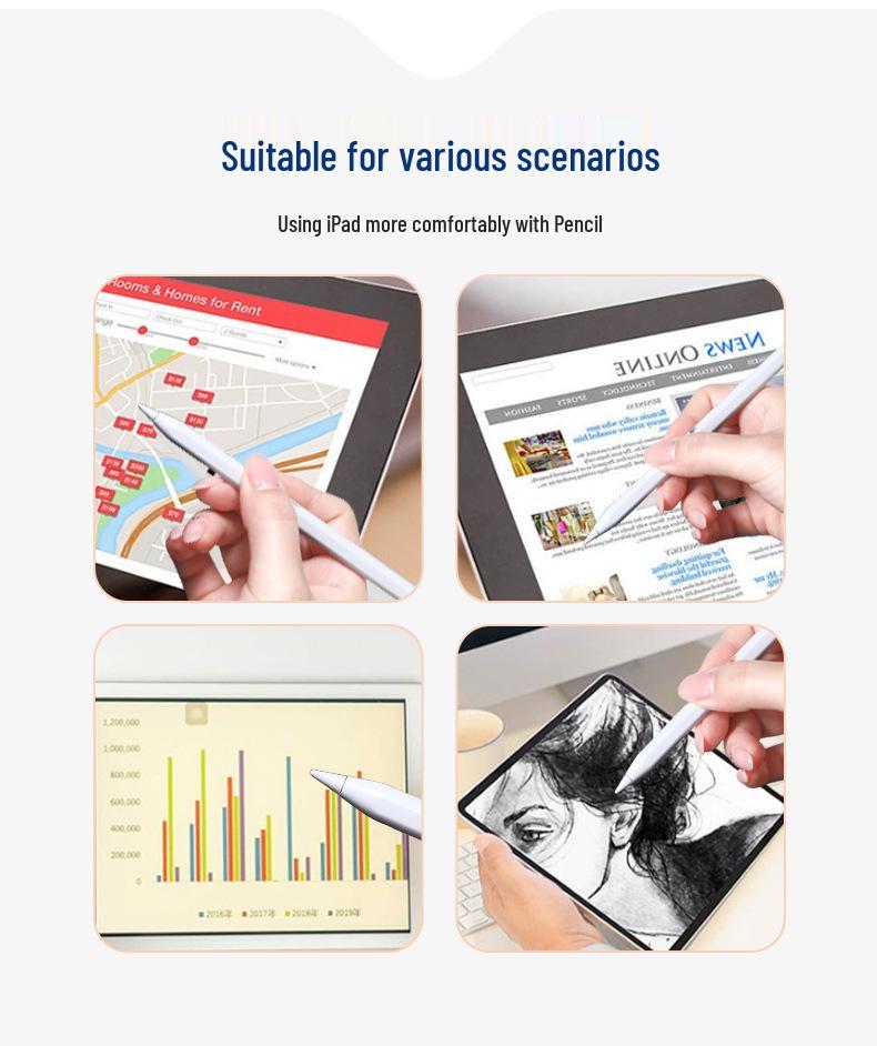 Capacitive Stylus Pen for Apple Touchscreen Tablets