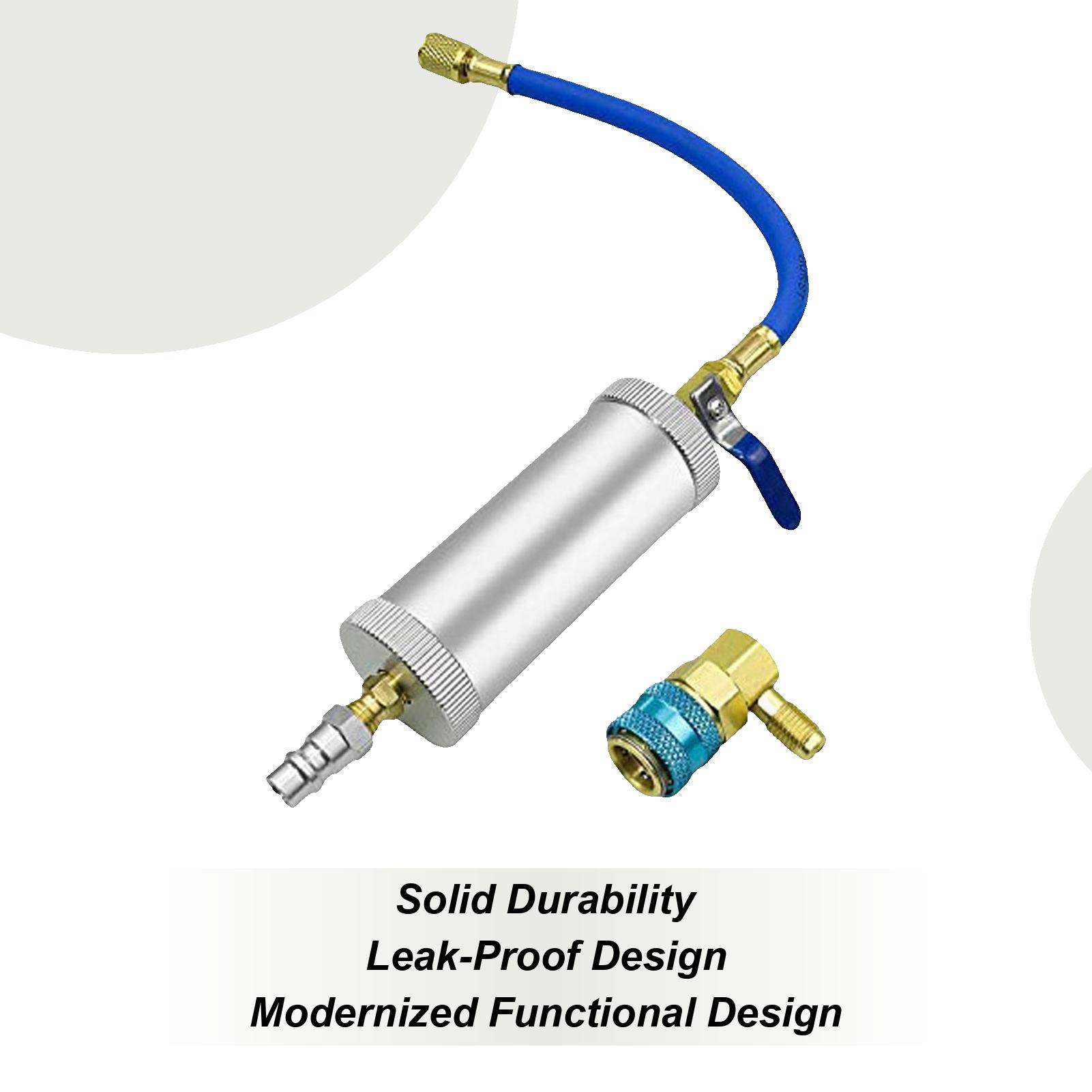 Air Conditioning Oil Injector AC Oil Dye Injector Leak Detection Tools For Home Users Professionals Business Users HVAC China Mainland