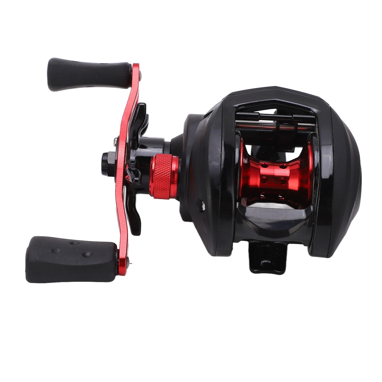 Metal Fishing Reels High Speed Water Drop Wheel Baitcasting Fishing Line Wheel Gear Tackle for Saltwater Freshwater left