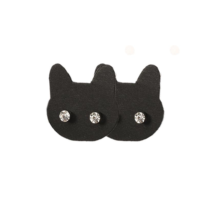 Kraft Paper Jewelry Card for Earrings and Necklaces - 2.5x3.5cm