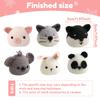 Knitting Crochet Hook Set Handmade DIY Craft Sewing Tool Animals Crochet Kit Portable Sewing Knitting Tools Valentine's Day Gift