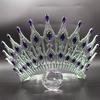 Catwalk Pageant Crown Stage Oversized Adjustable Rhinestone Crown Festive Party Headwear