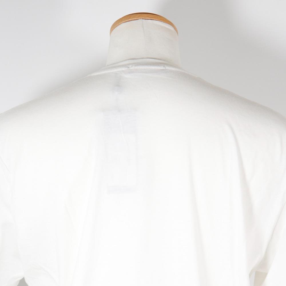 FENDI logo Short sleeve T-shirt Double F White cotton mens Used