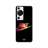 Case - MANIACASE - Huawei P60 Pro - Flexible - Black - Colorful Nike Logo