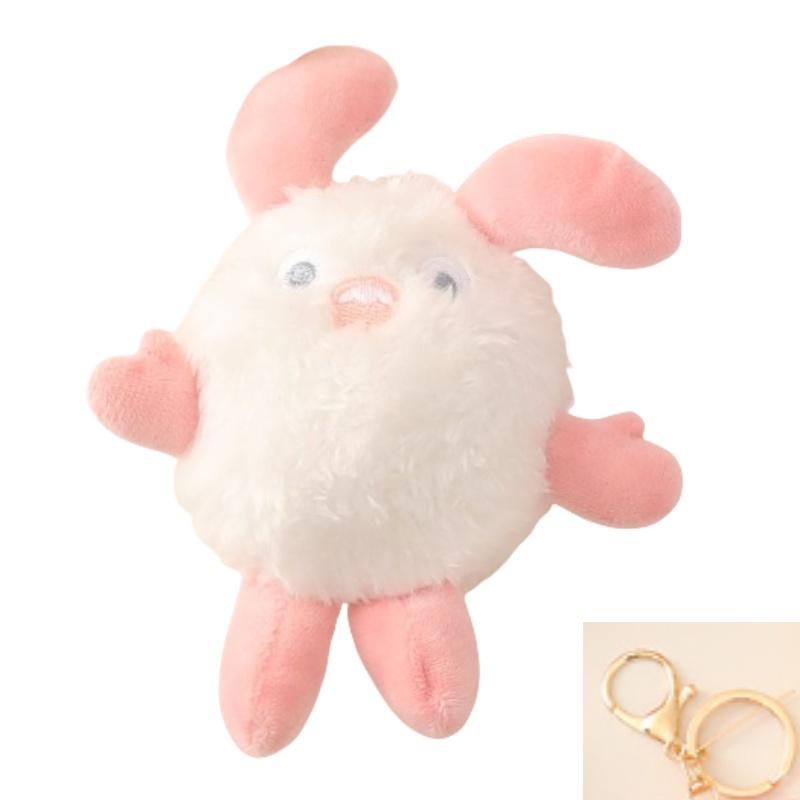 Monster Clown Cute Plush Keychain Backpacks Pendant Bags Accessory Gifts Keyring