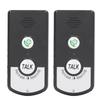 Wireless Voice Intercom Home Smart 2 Way Talk Doorbell for Elderly Caregivers and Disabled People