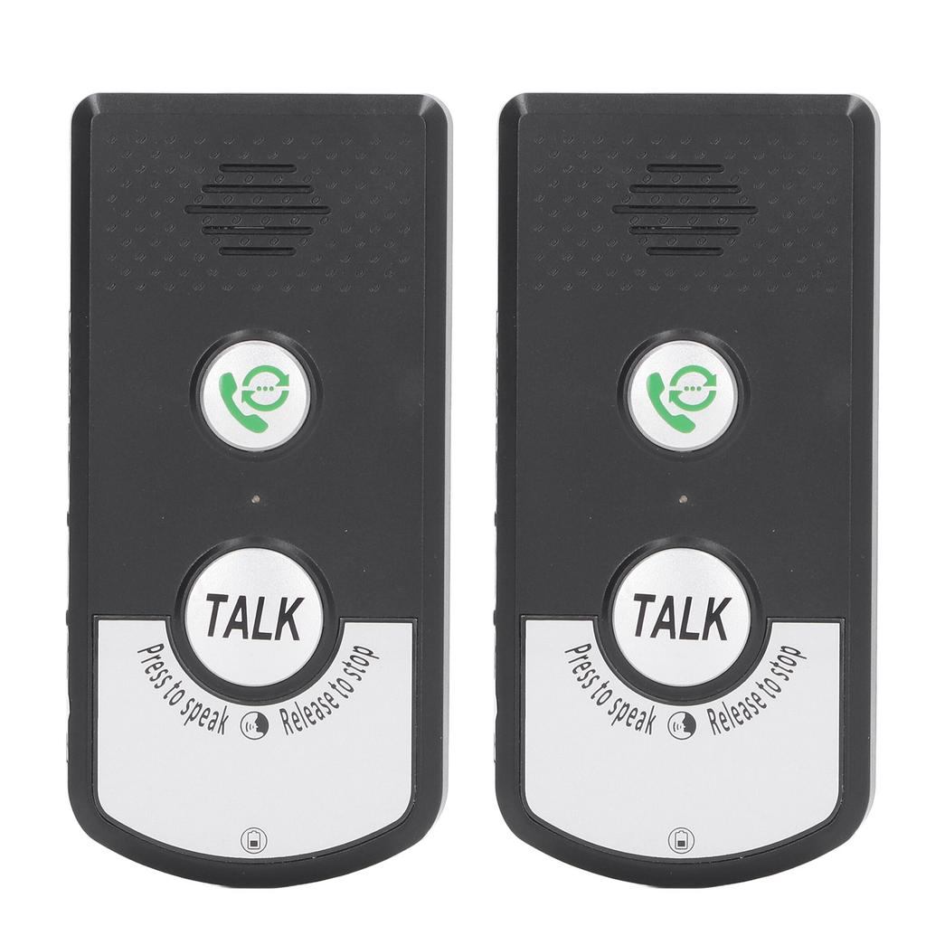 Wireless Voice Intercom Home Smart 2 Way Talk Doorbell for Elderly Caregivers and Disabled People