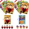 Colorful Xh061 Halloween Diy Pumpkin Puzzle Stickers For Kids Crafty Decor