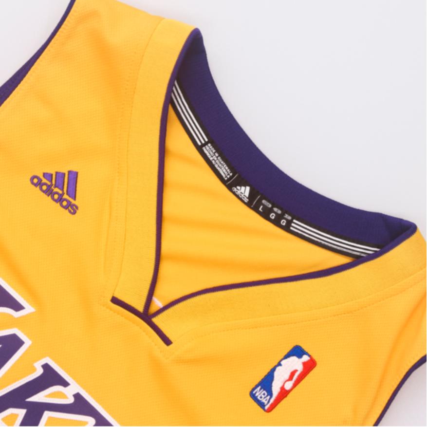Adidas Basketball Jersey Unisex Yellow Purple 7912A-329-K9836