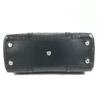 GUCCI 625774 GG embossed logo Bag Tote Bag Shoulder Bag Leather Black
