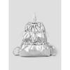 Glossy Gym Sack Silver