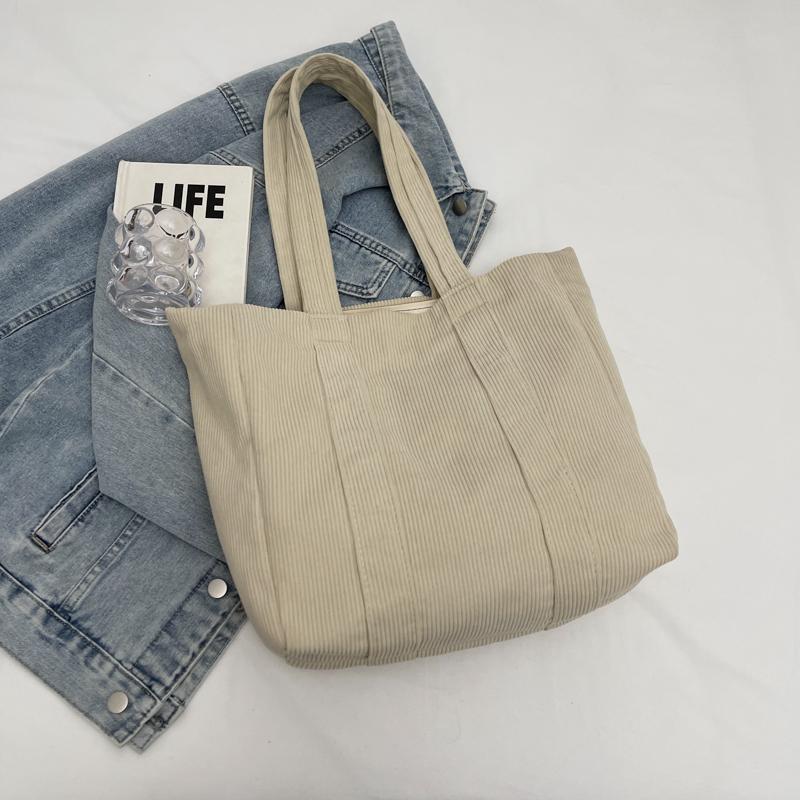 Τσάντα Κοτλέ Γυναικεία Τσάντα ώμου Τσάντα Tote