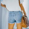 Women's Denim Classic Versatile High Waist Fashionable Shorts