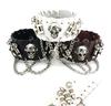 Retro Punk Ornaments Cowhide Bracelets Bullets Skeletons Skulls Chain Vintage Chain Adjustable