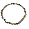 Light Luxury 925 Sterling Silver Full Diamond Flower Buckle Imported Craft Shijia Pearl Necklace Women'S Mixed Color Premium Clavicle Chain