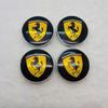 1 ks 60mm pro kryt kola vozu Ferrari Modifikace ocelového ráfku Univerzální Zlaté Logo Výstavní Znak Dekorace Samolepky Příslušenství