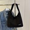 New Trendy Corduroy Top Handle Bag Women Large Capacity Shoulder Bag Fashi Casual Texture Versatile Crossbody Commuting Bag