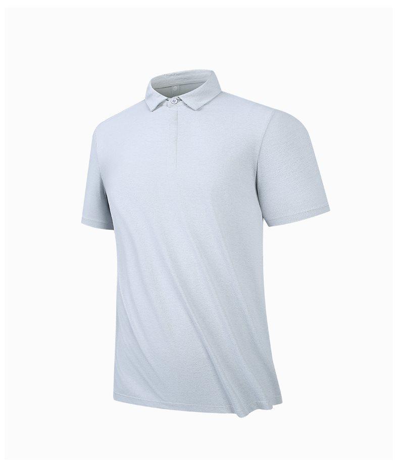 Men's Ice Silk Polo Shirt - Quick Dry, Short Sleeve, Frosted Mulberry Skin, High Quality Summer Wear