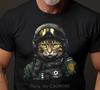 Israeli Defense Force Oversized T-shirt Art Cat Soldier Army IDF Tzahal Israel Cotton Tshirt U