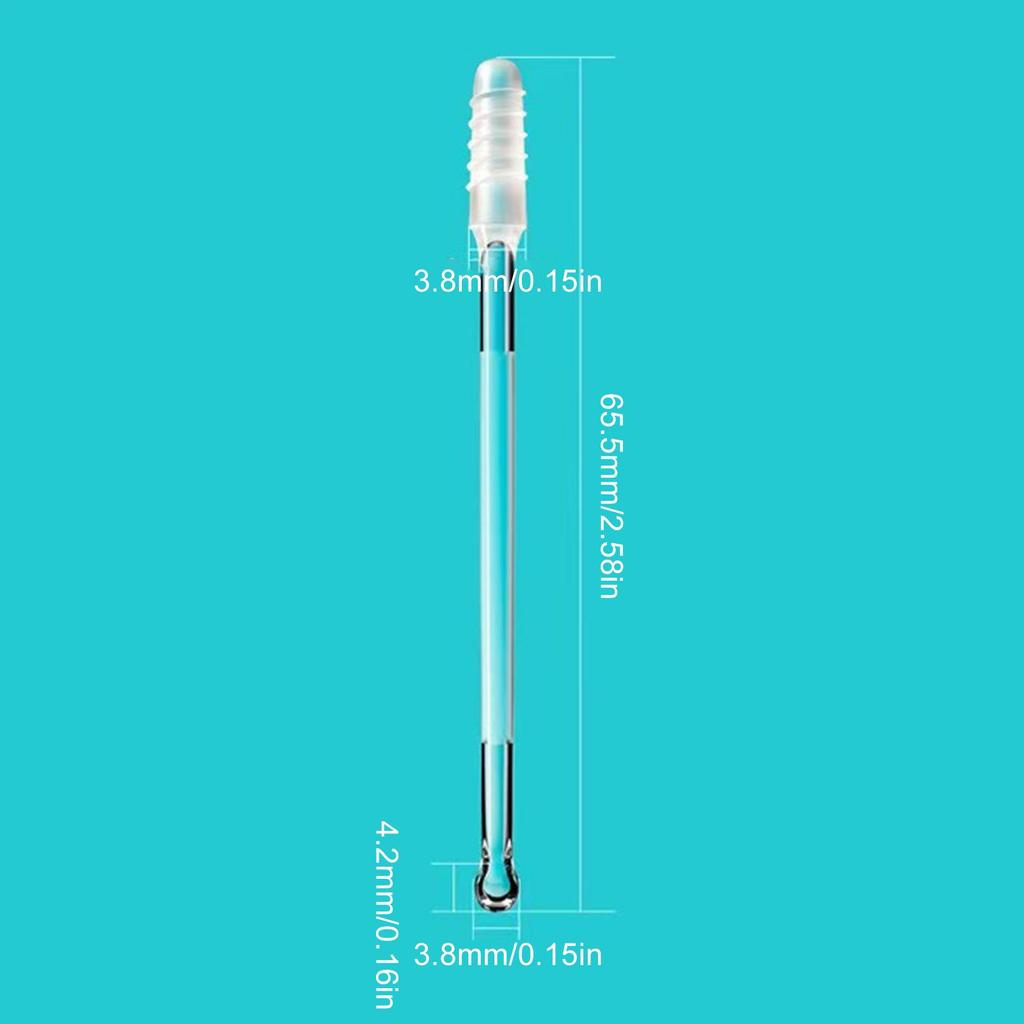 Earwax Remover Double Headed Cleaning Soft Reusable Ear Cleaner Sticky Earwax Pick For Adults Kids Pets Home Daily Bedroom